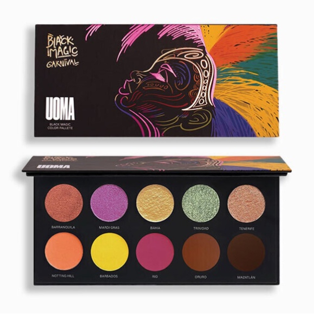 Uoma Beauty Black Magic Carnival Eyeshadow Palette